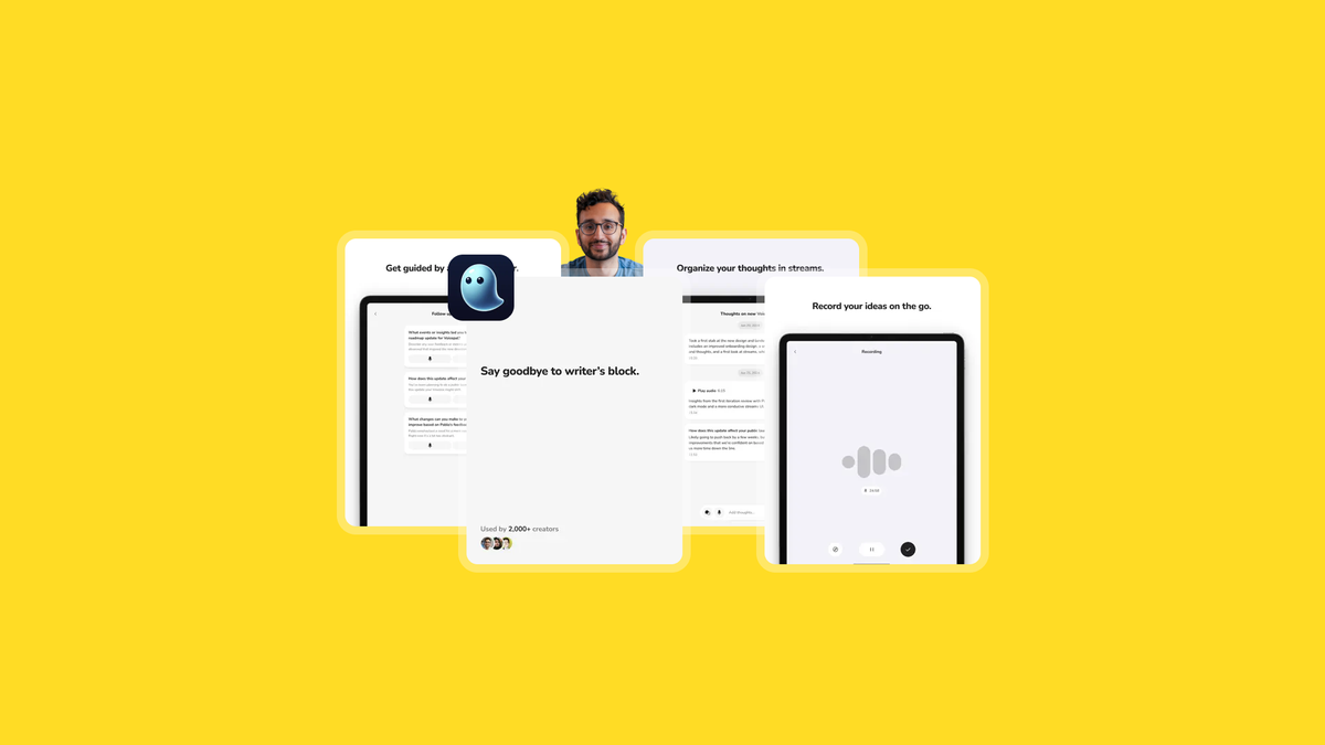 Ali Abdaal Launches an AI  Ghostwriting App